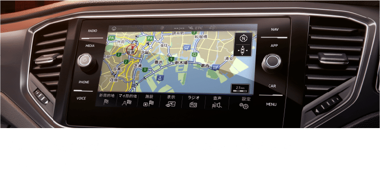 Volkswagen純正インフォテイメントシステム “Discover Pro”