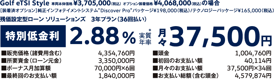 残価設定型ローン ソリューションズ