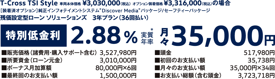 残価設定型ローン ソリューションズ